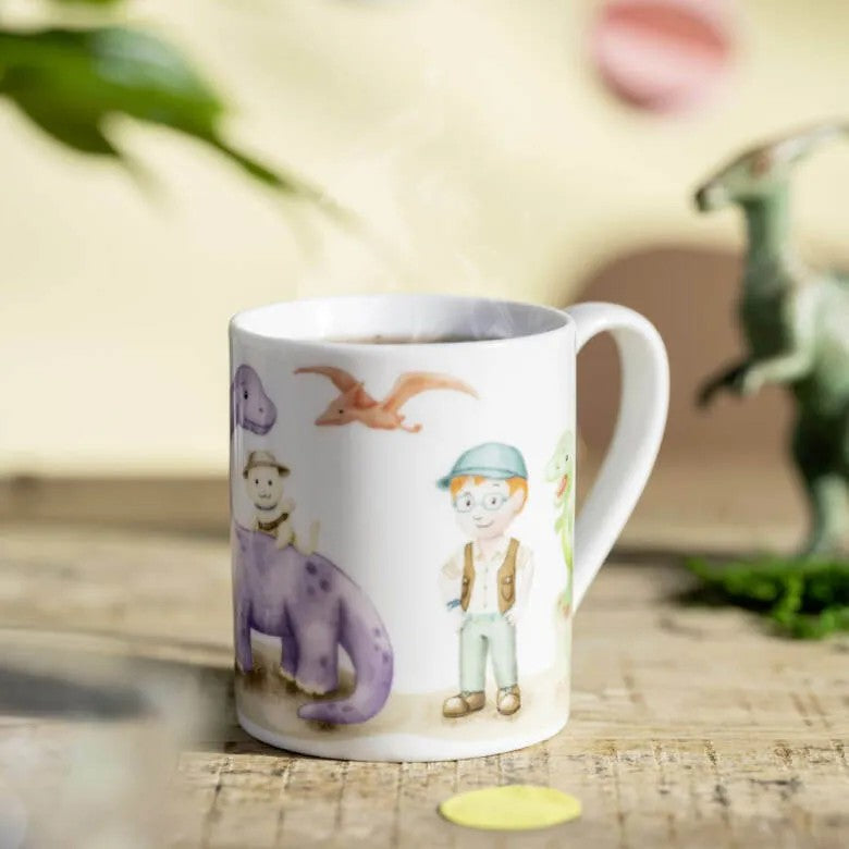 Leonardo Bambini Avventura Barnservis 3 delar Dino
