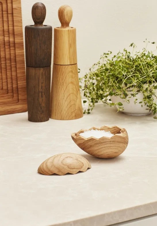 Spring Copenhagen The Salt Egg Saltkar 6 cm Askträ