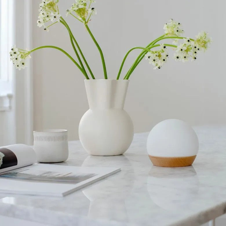 Spring Copenhagen Vas Eva Stoer Nielsen 19,7 cm Vit