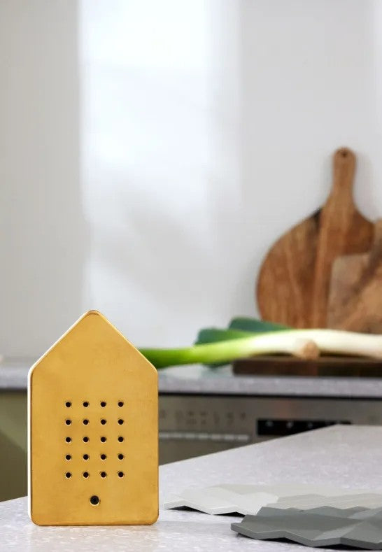 Relaxound Birdybox Speldosa Fågelkvitter Mässing