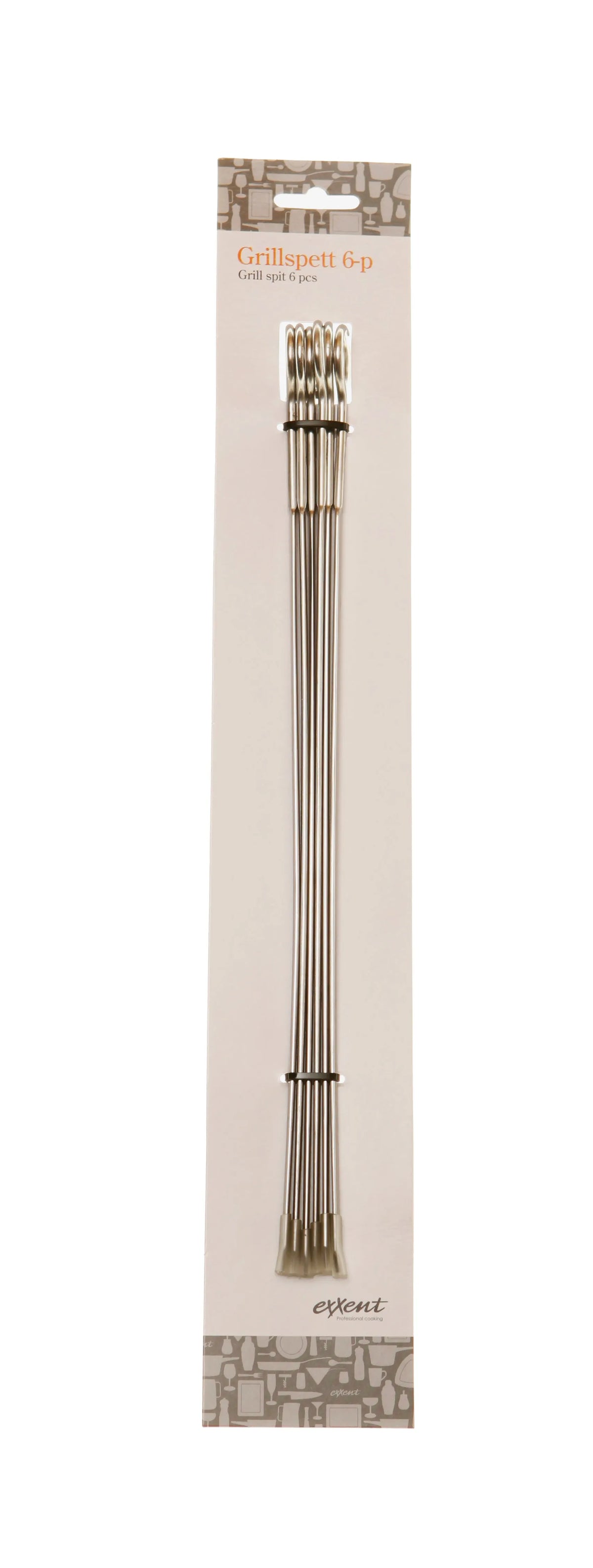 Exxent Grillspett 33 cm, 6 st