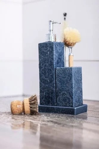 Cult Design Kub Tvåfat Midnattsblå