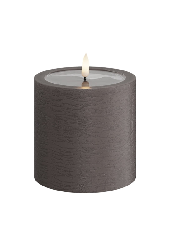 Unique Candles Unique LED Blockljus Mocca 10x10 cm