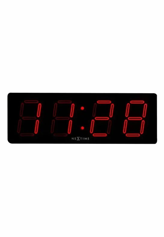 NeXtime Big D LED-klocka