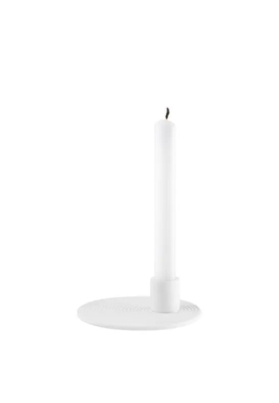 BLOMUS Nona Ljusstake Ø12 cm Vit