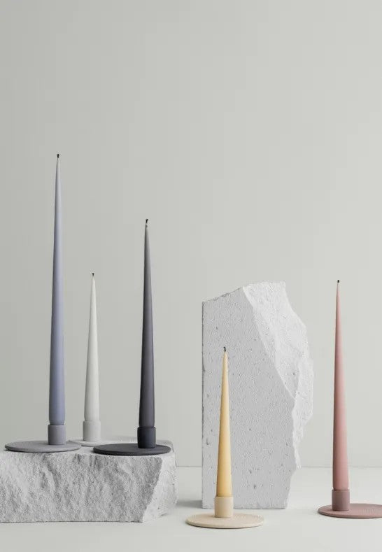 BLOMUS Nona Ljusstake Ø12 cm Vit