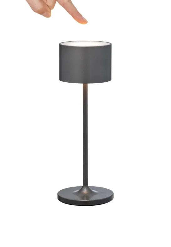 BLOMUS Farol Mini LED-lampa 19,5 cm Gun Metal
