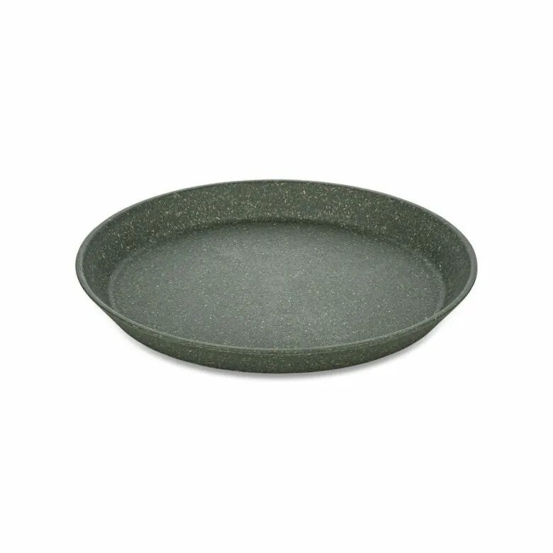 Koziol Connect Tallrik 20,5 cm Mörkgrå 4-pack