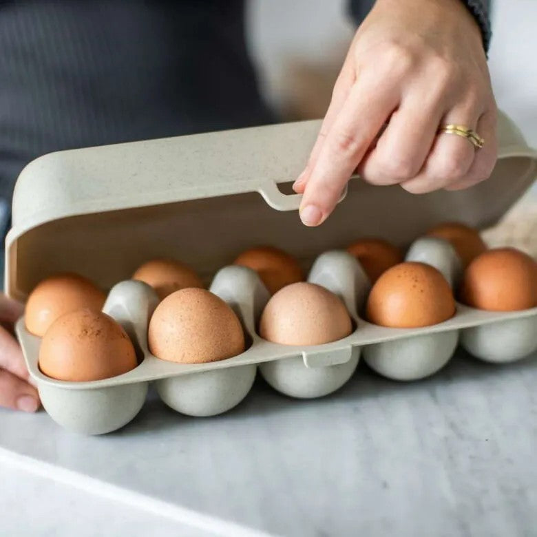 Koziol Eggs To Go Äggkartong för 10 ägg Beige