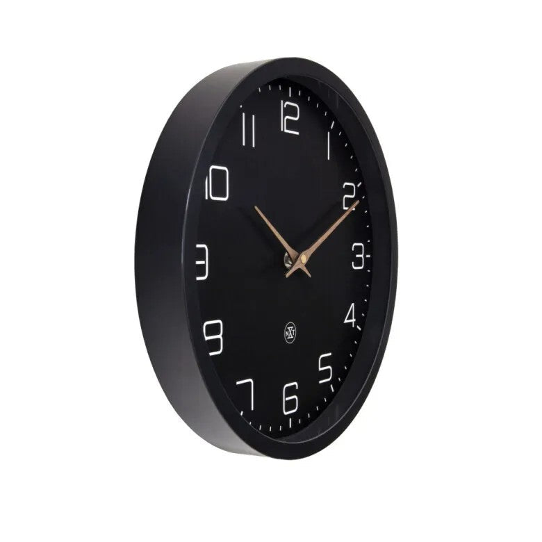 NeXtime nXt Eco Väggklocka 30 cm Svart