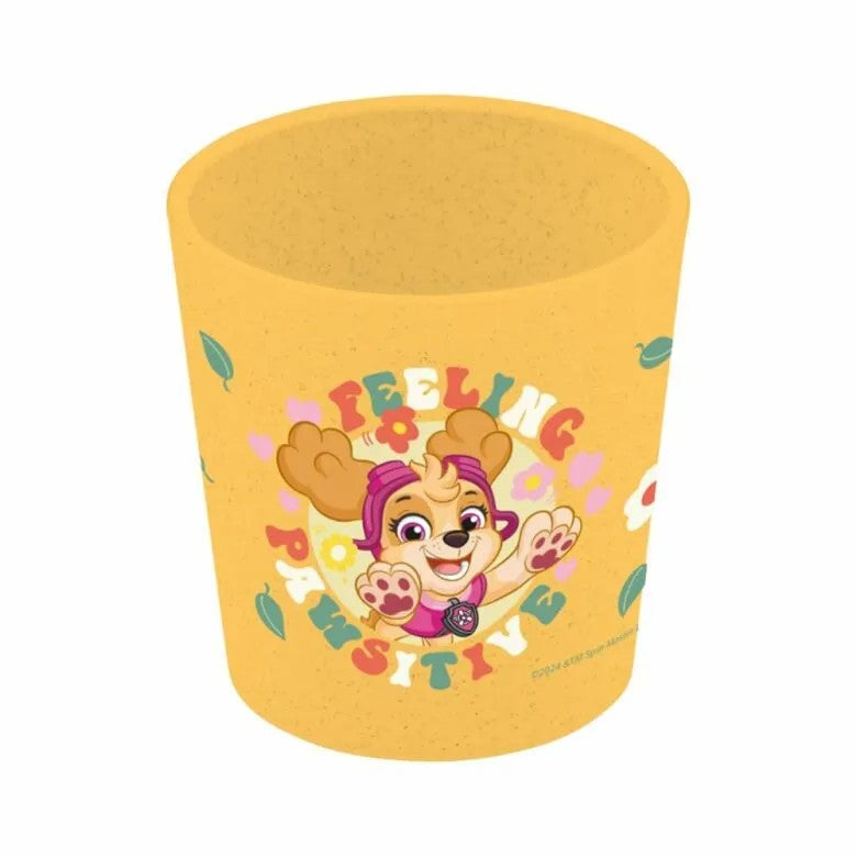 Koziol Connect Paw Patrol Barnservis 3 delar Tallrik/Skål/Mugg Gul