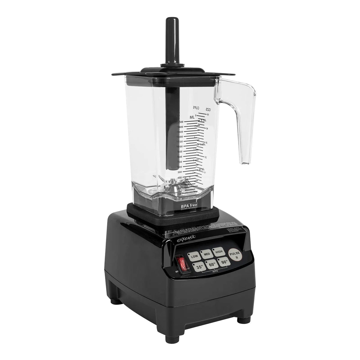 Exxent Blender med huv för ljudreduktion