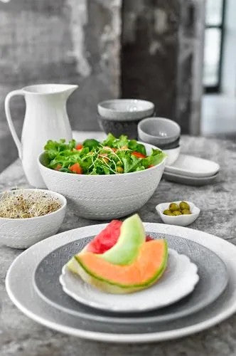 Cult Design Orient fruktfat vit