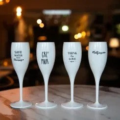 Koziol Cheers No.1 Champagneglas 10 cl Save Water Drink Champagne 6-pack
