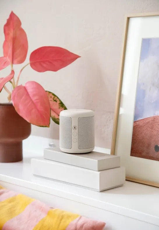 Kreafunk Karl Högtalare Bluetooth 5.1 Qi Soft White