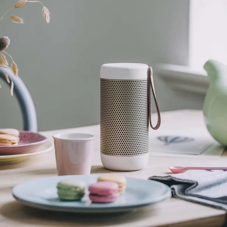 Kreafunk aCOUSTIC Högtalare Bluetooth TWS Vit