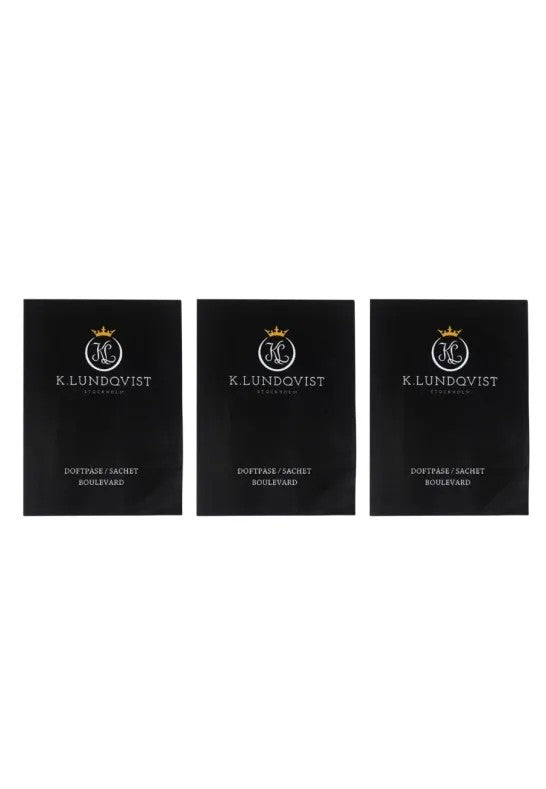 K. Lundqvist Stockholm K. Lundqvist Doftpåse Boulevard 3-pack