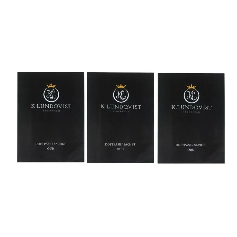 K. Lundqvist Stockholm K. Lundqvist Doftpåse Oud 3-pack