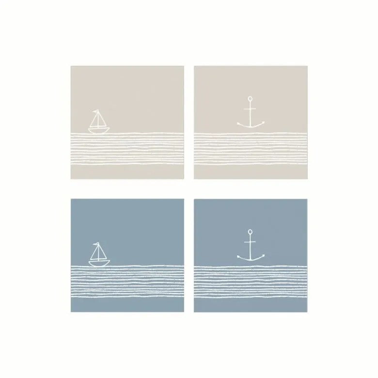 Paperproducts Design PPD Servetter Mixade 4 st 20-pack