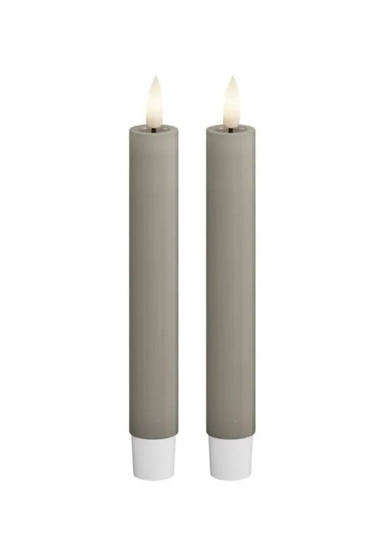 DeluxeHomeart LED Kronljus 2,2x15 cm Sand 2-pack