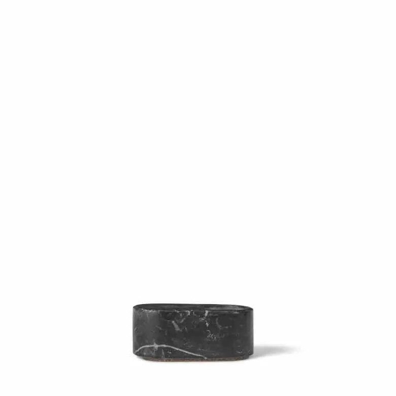 Spring Copenhagen Ovaali Ljusstake H3 cm Svart