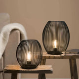 Leonardo Casolare Lanterna 24 cm Svart med LED