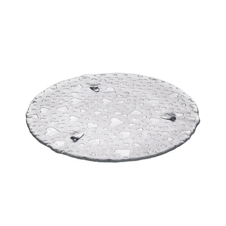 Leonardo Heart Tårtfat 34 cm Glas
