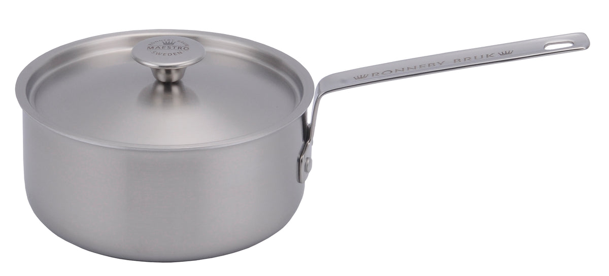 Ronneby Bruk Rostfri kastrull 2,5L,  rostfritt lock