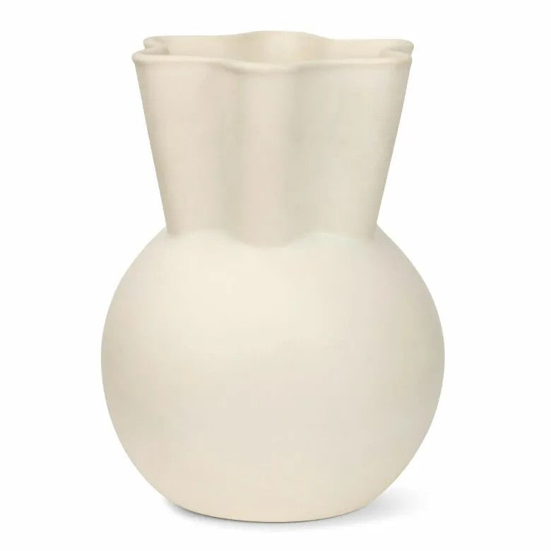 Spring Copenhagen Vas Eva Stoer Nielsen 19,7 cm Vit