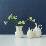 Spring Copenhagen Vas Eva Stoer Nielsen 19,7 cm Vit