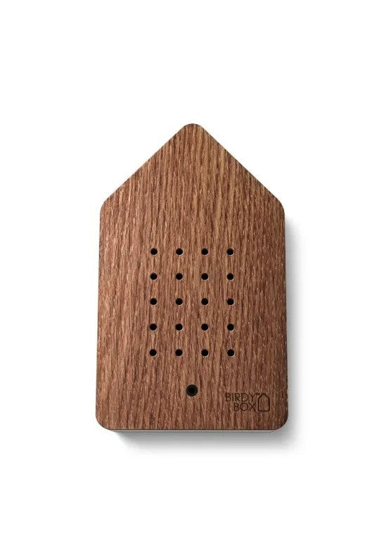 Relaxound Birdybox Speldosa Fågelkvitter Mörk Ek