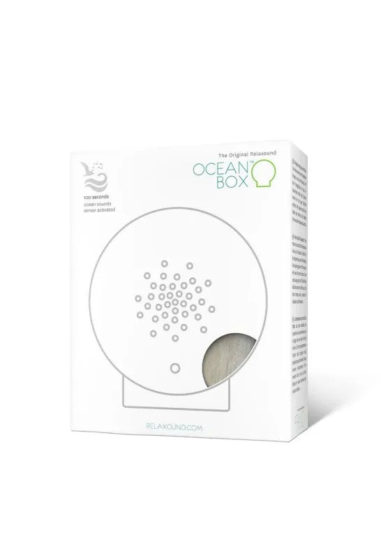 Relaxound Oceanbox Speldosa Havsljud Vintageträ