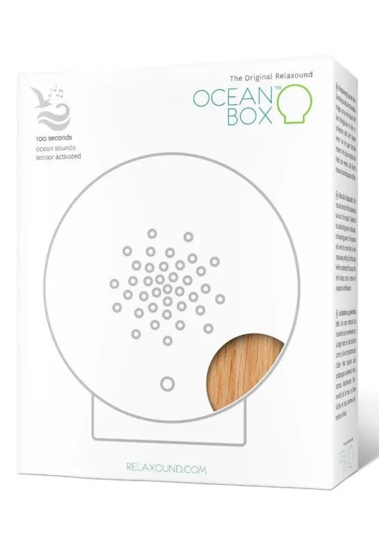 Relaxound Oceanbox Speldosa Havsljud Oak