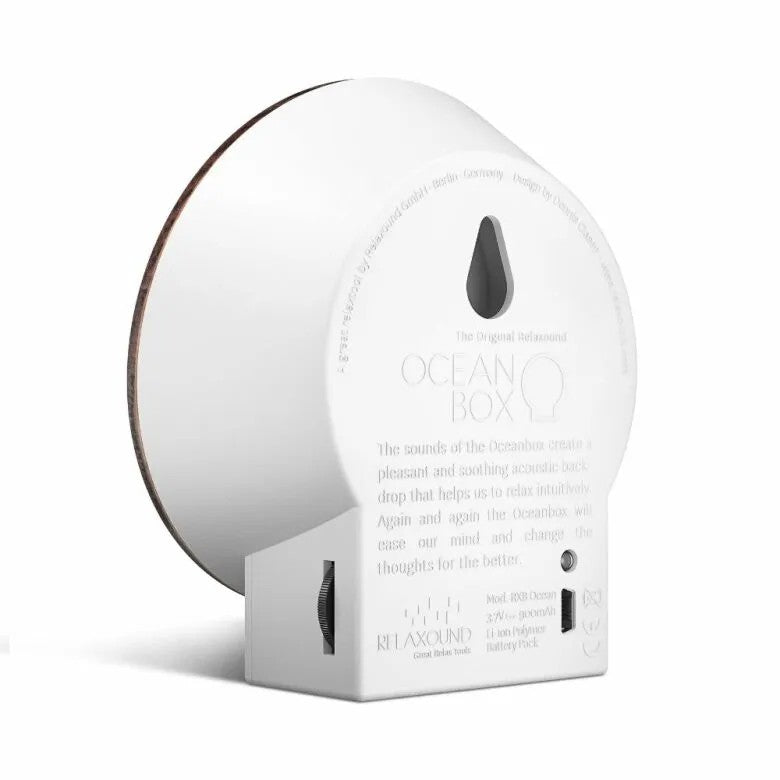 Relaxound Oceanbox Speldosa Havsljud Oak