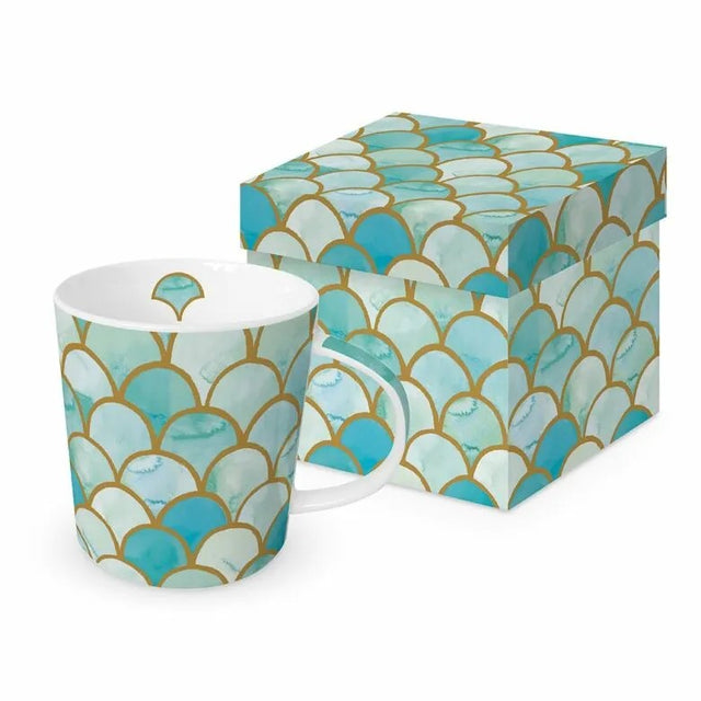 Paperproducts Design Art Déco Mugg Trend Turkos 35 cl