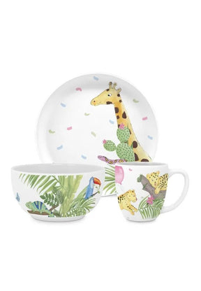 Paperproducts Design Happy Leo Barnservis 3 delar