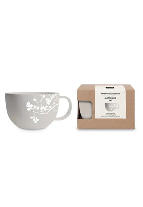 Paperproducts Design Pure Branch Mugg Matt XXL Grå 55 cl