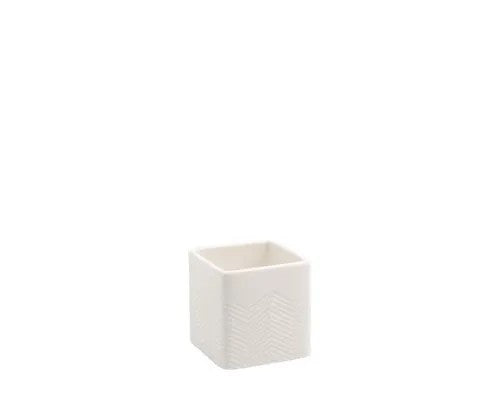 Cult Design Kub Fishbone skål vit