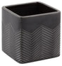 Cult Design Kub Fishbone skål asfalt