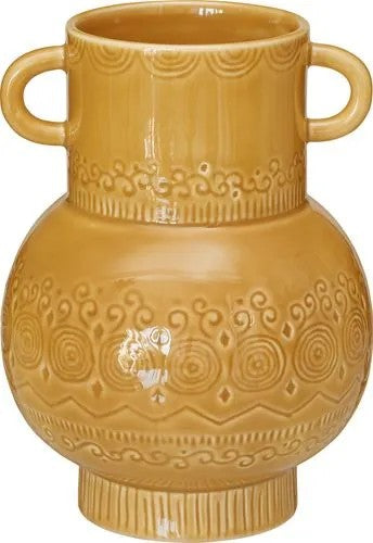 Cult Design Floral M mustard