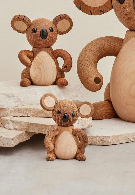 Spring Copenhagen Joey Koala Dekoration 7,5 cm Ek/Ask
