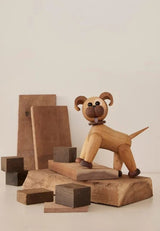 Spring Copenhagen Buddy Hund Trädekoration 20,5 cm Ek