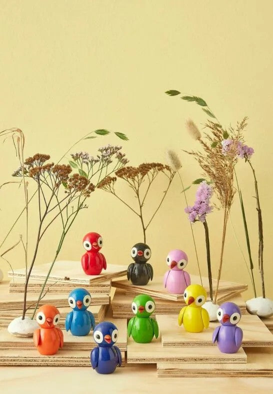 Spring Copenhagen Spring Birds Powerful Pink Trädekoration