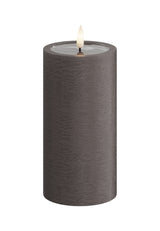 Unique Candles Unique LED Blockljus Mocca 7,5x15 cm