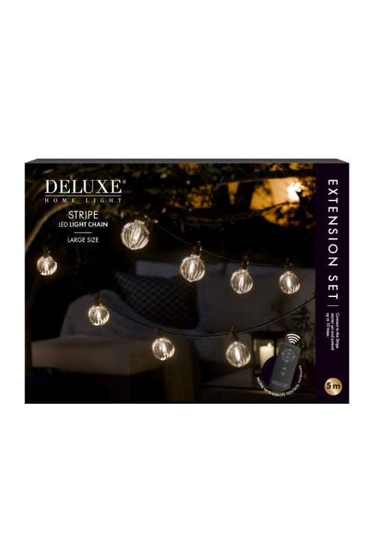 DeluxeHomeart LED Ljusslinga Stripe Extra Set Large 5 m