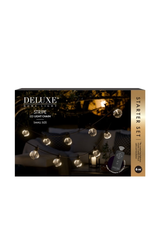 DeluxeHomeart LED Ljusslinga Stripe Starter Set Small 6 m