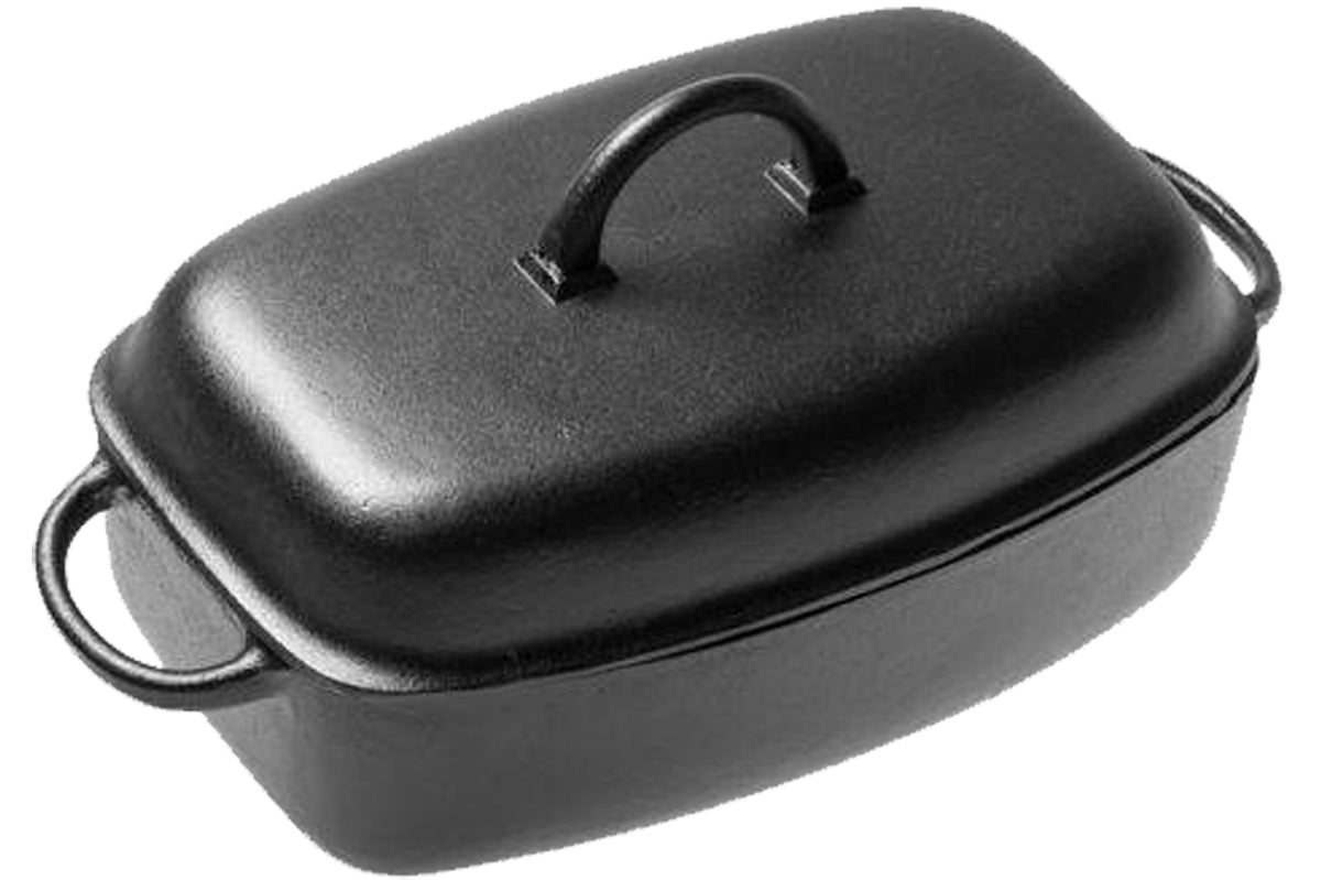 Ronneby Bruk Oval gryta 4,5 ltr, järnlock