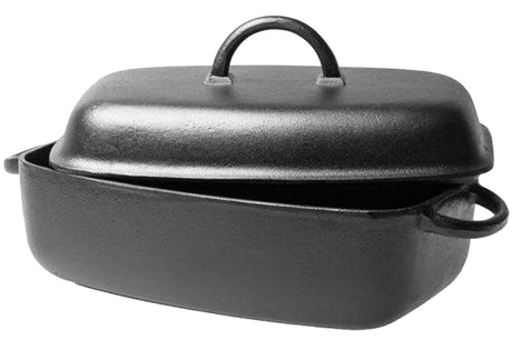 Ronneby Bruk Oval gryta 5,5 ltr, järnlock