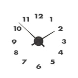 NeXtime Hands Small Väggklocka Ø48 cm Svart
