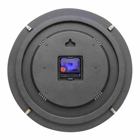 NeXtime Basic Dome Väggklocka Ø35 cm Svart